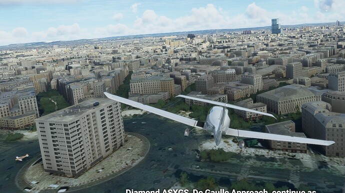 Arc de Triumph not showing properly