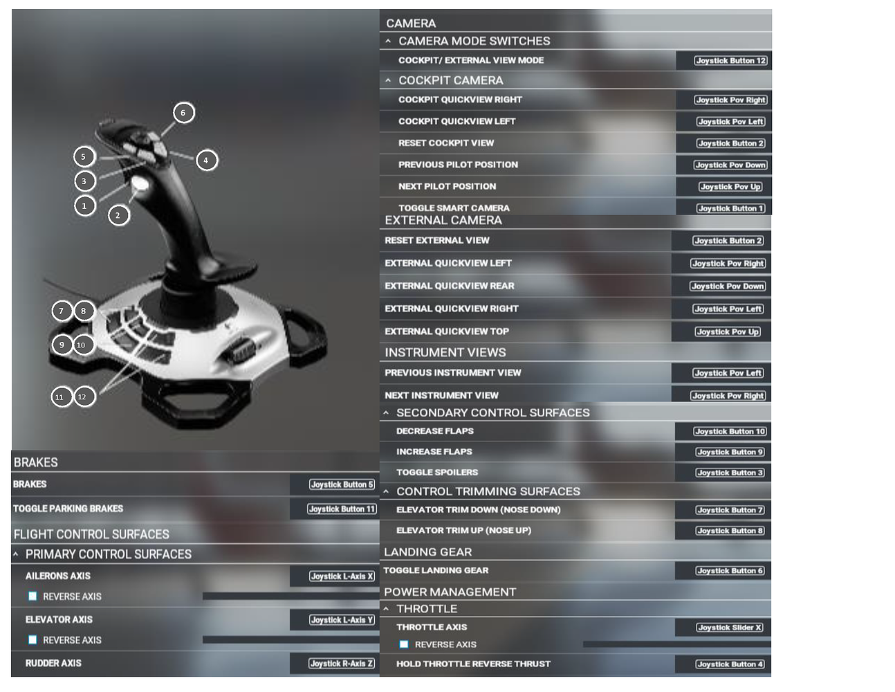 Logitech Sample Map Logitech Extreme Pro 3D mapping chart - Hardware & Peripherals ...