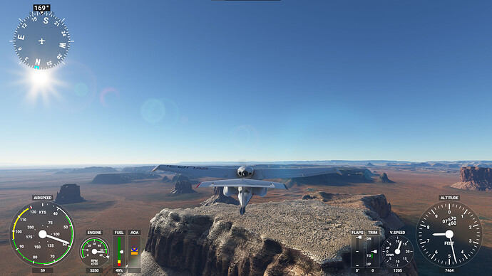 2020-11-30 Rough Terrain on Top of Monument Valley Prominence