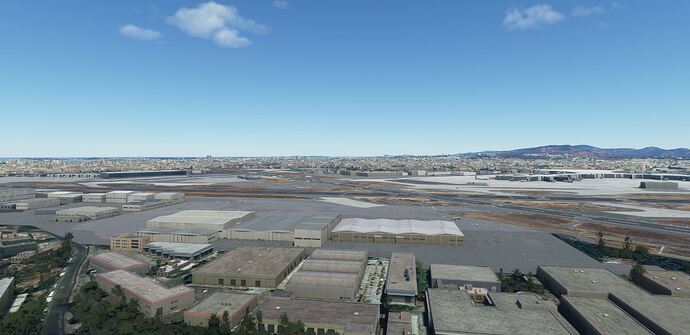 CS-Airport 2 - tow airport without ATC tower