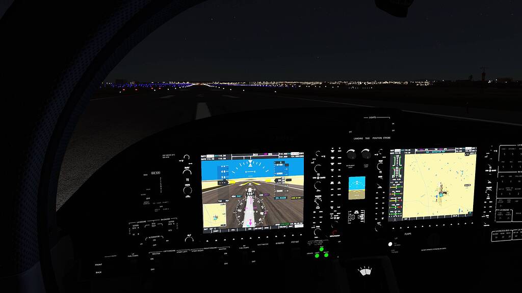DA62 Test pilot livery MFD/PFD switched. By design, or bug? - Aircraft ...