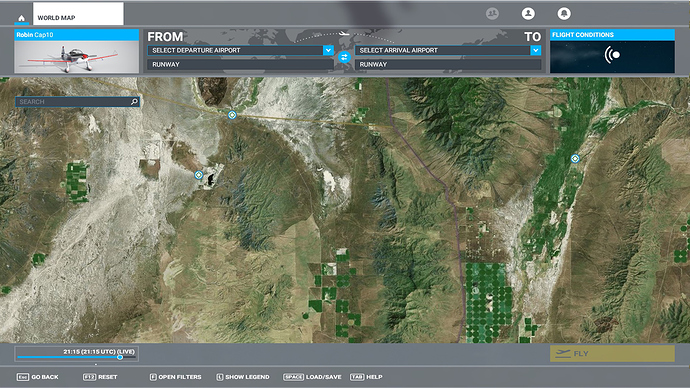 High quality zoom in map
