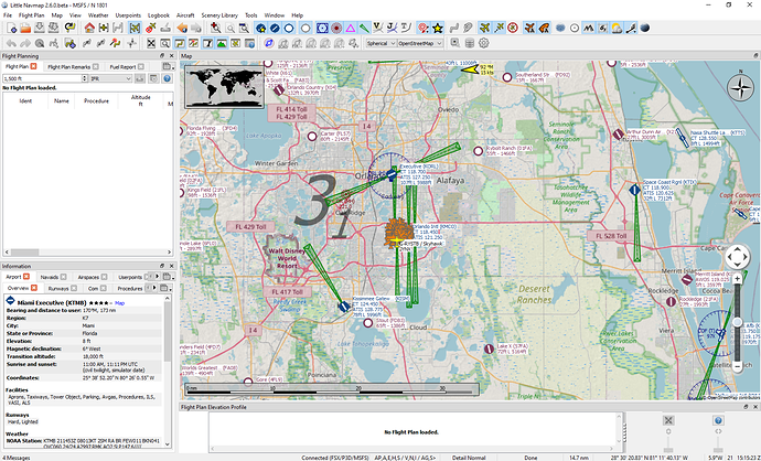 Ground traffic at KMCO