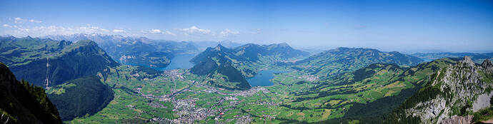 Aussicht Grosser Mythen