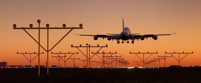 FS2020 - LA Cinematic Landing