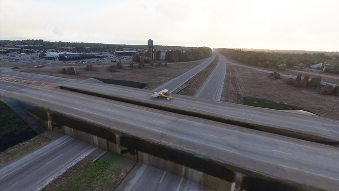 13 Landed on AL181 and I-10