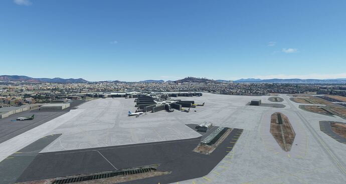 CS-Airport 2c - tow airport without ATC tower