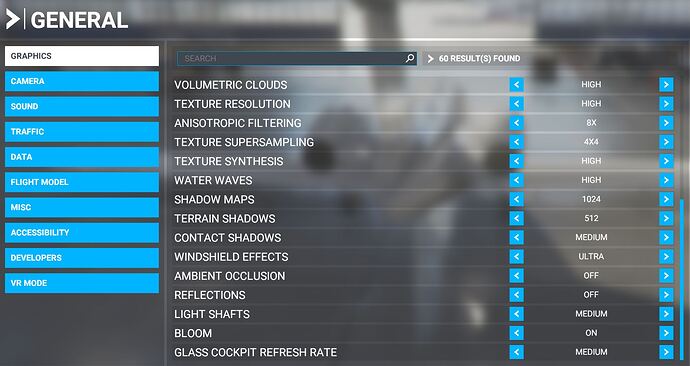 MSFS settings 2