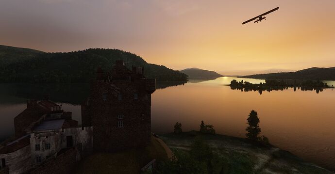 Eilean Donan Castle with Aerolite 130