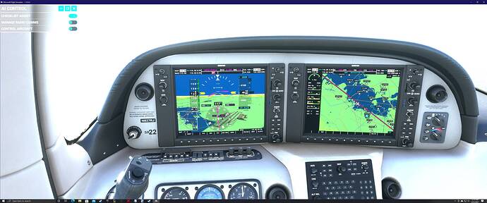 SR22 - KSFO - AI Toggled Off - Negative BATT A draw