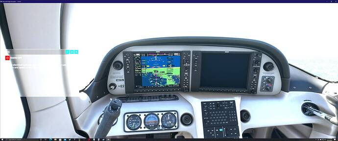 SR22 - Avionics - Right MFD Failure