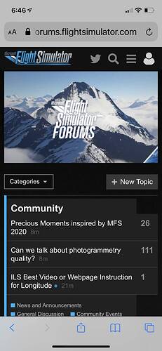 Microsoft Flight Simulator Forums