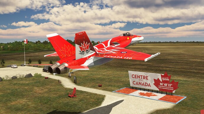 Centre of Canada in 2020