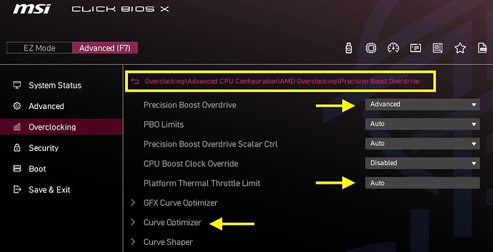 MSI PBO