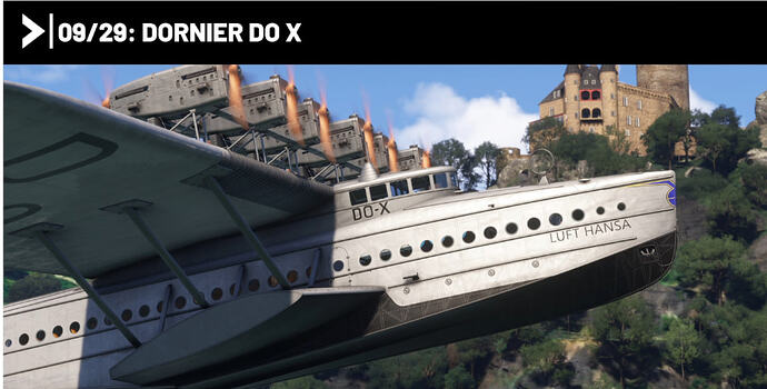 Aircraft - AAU6 Dornier DO X 09-29