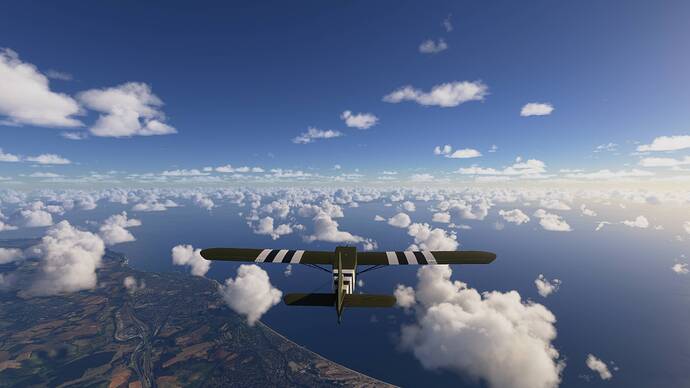 England - Harringe Airfield (EGIQ) to Cap Gris-Nez 1