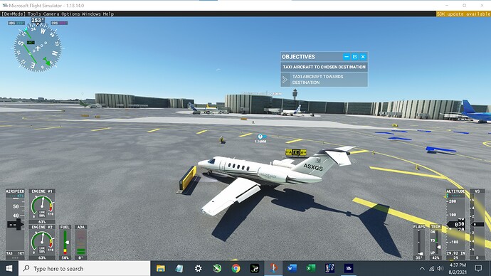KJFK , 1000 feet, Object & Terrain = 7.0, GTX 1660 TI Runway Markers