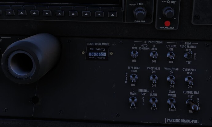 Cessna 408 Sky Courier Hobbs Meter