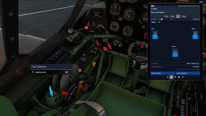 CAC Boomerang C&D Engine Off