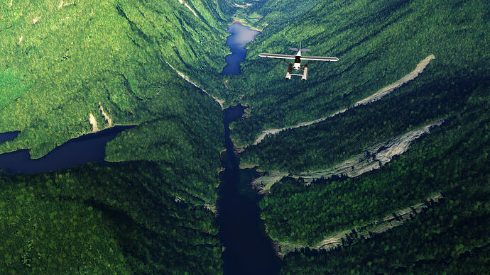 Allard Lake (behind), B.C., Canada
