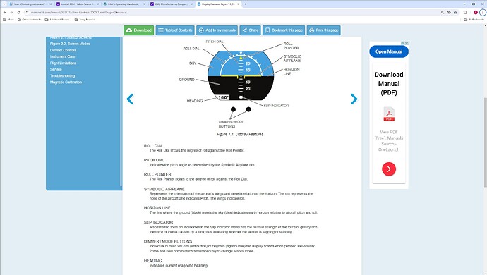 Display Features; Figure 1.1, Display Features - KMC Controls 2000-2 Operation Manual Page 5 _ ManualsLib - Google Chrome 4_20_2024 12_34_18 PM