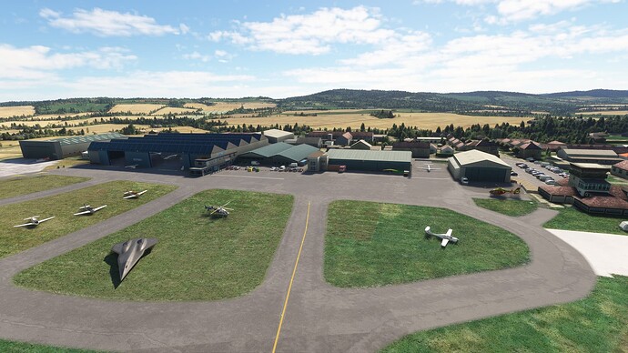 Scone Aerodome by Scotflight