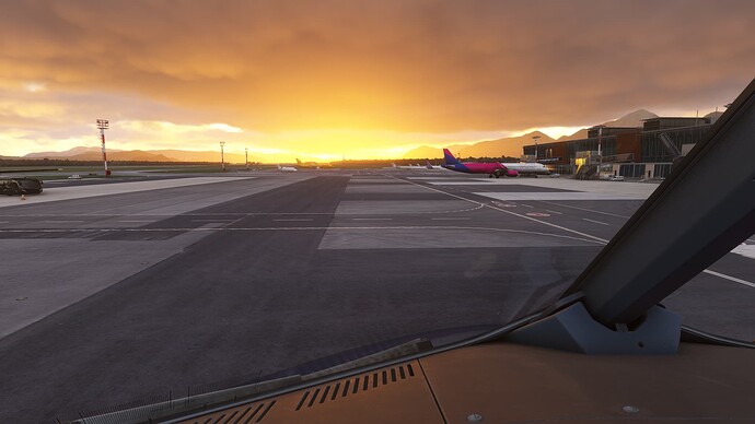 LJLJ is one of the most beautiful airports in Europe