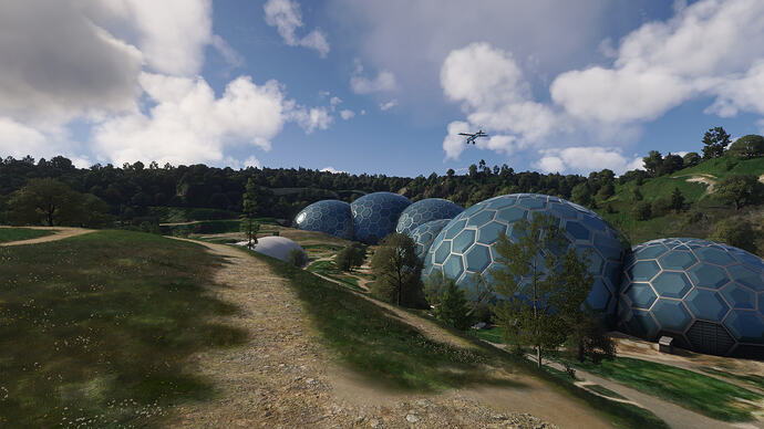 St Just (EGHC) to Northolt (EGWU) 3 (Eden Project)