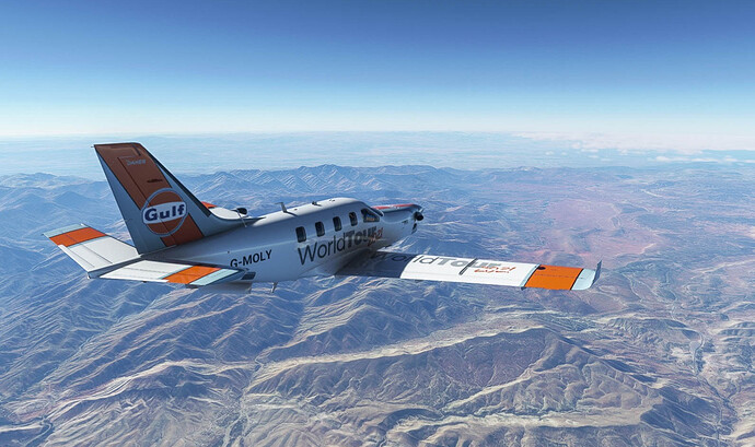 Rounding the south of the Atlas