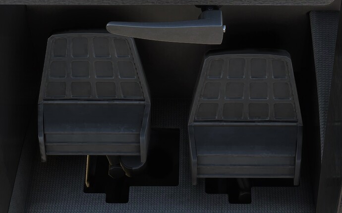 rudder pedals