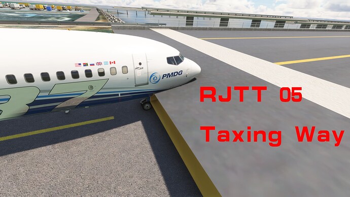 RJTT 05 TaxingWay