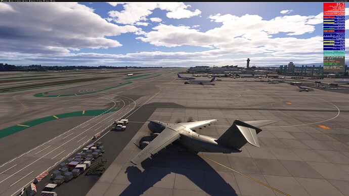 California - KLAX A400M SU2 v1.4.20.0 Flight Performance Test 1