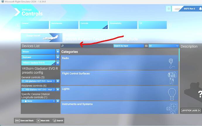Enter name in the search