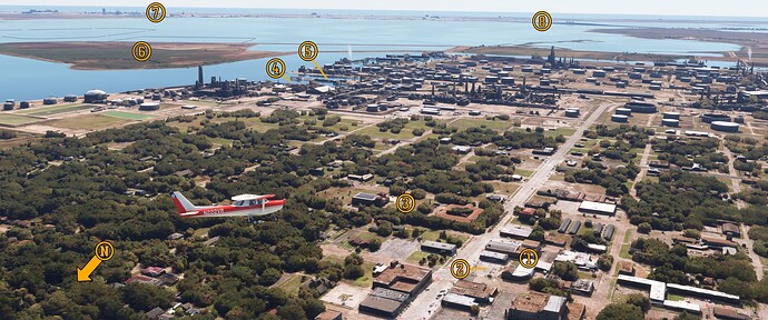 Texas City Downtown