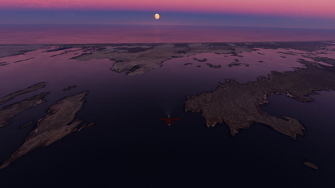 San Carlos, Baja California (Wolf Moon)