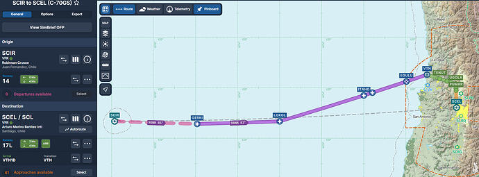 Leg 13 - SCIR to SCEL - 01 Plan