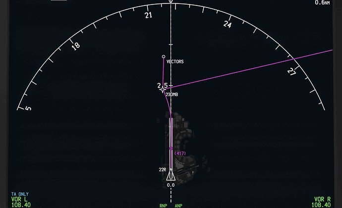 787 Flight Plan Display