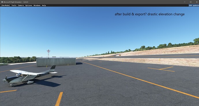 Microsoft Flight Simulator after build