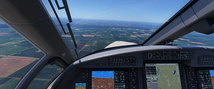 PC12NGX RNAV KSAR showing discontinuity