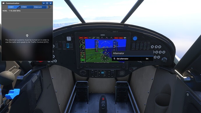 CubCrafters NX Cub Electrical Systems OFF