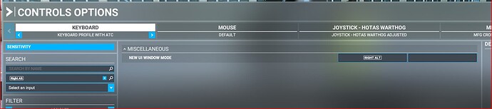 new UI windows mode