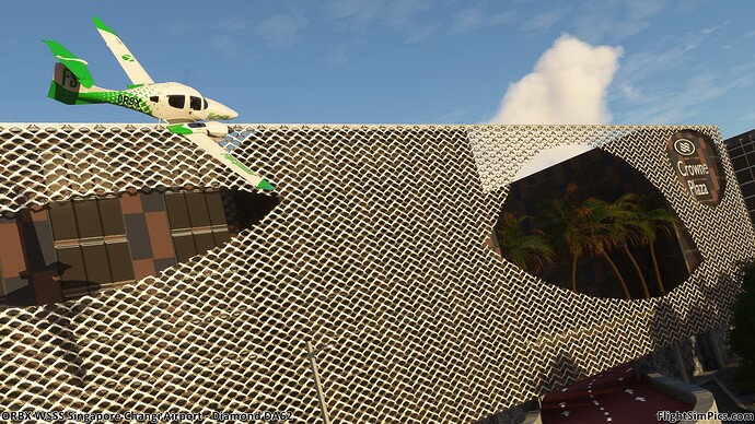 c 20240102 as ORBX WSSS Singapore Changi Airport Diamond DA62 055 best detail