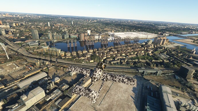 London City Airport Cranes 2