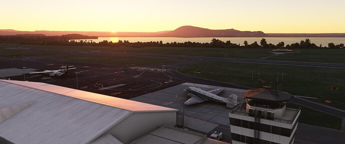 Dakota 46 at Rotorua Sunset