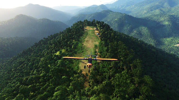 Bank Airstrip, Papua, New Guinea