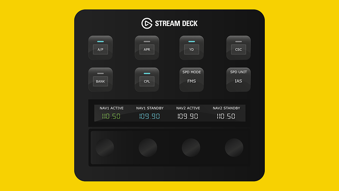 Phenom 300E Autopilot Stream Deck Profile