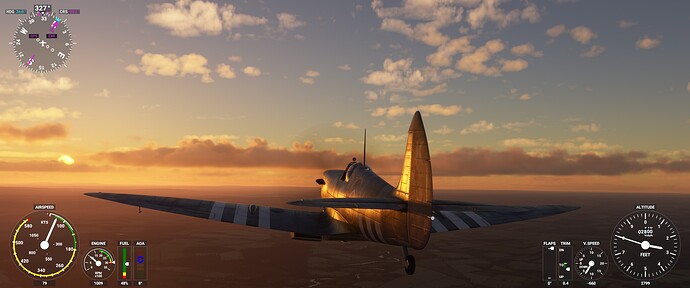 Spitfire Morning.