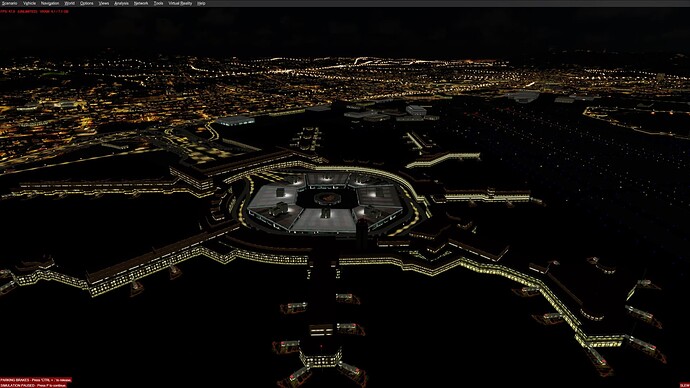 SF Prepar3d v5 Night