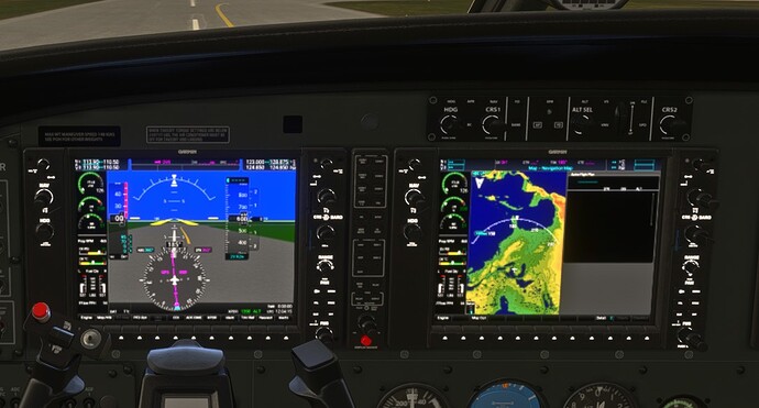 Garmin_No GPS route indicated_Caravan