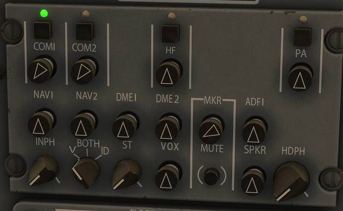 Cessna Citation CJ4 - Dual Comms Monitoring? - Aircraft & Systems ...